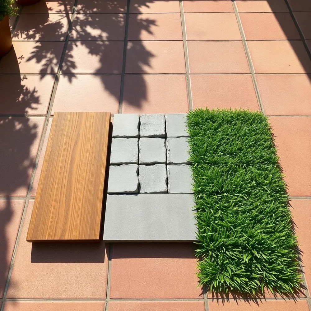 Co położyć na stare płytki na tarasie