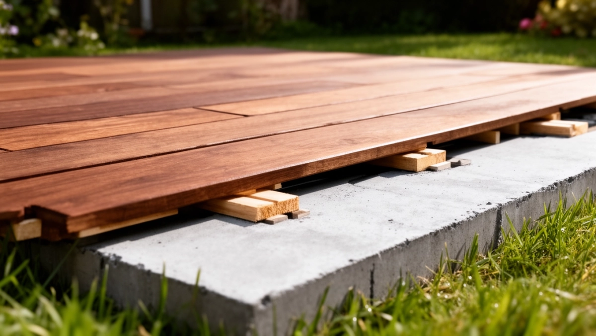 Deska tarasowa montaż na betonie