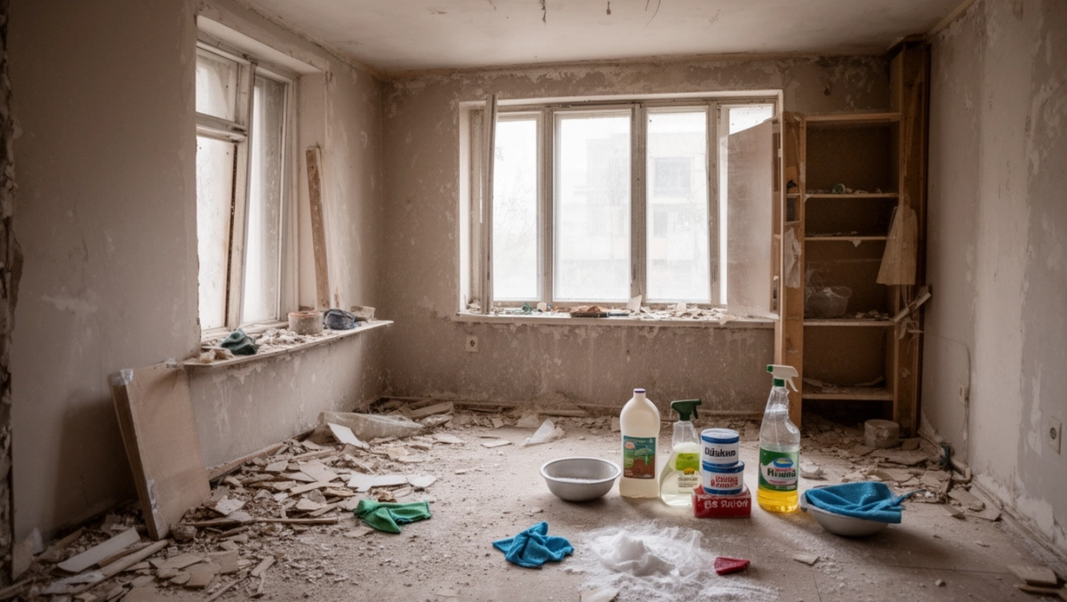 Domowe sposoby na sprzątanie po remoncie