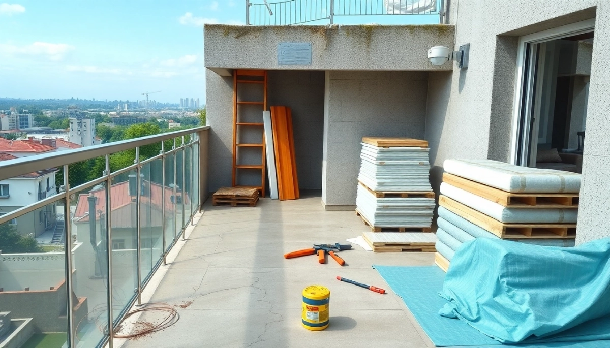 jak wyremontować balkon