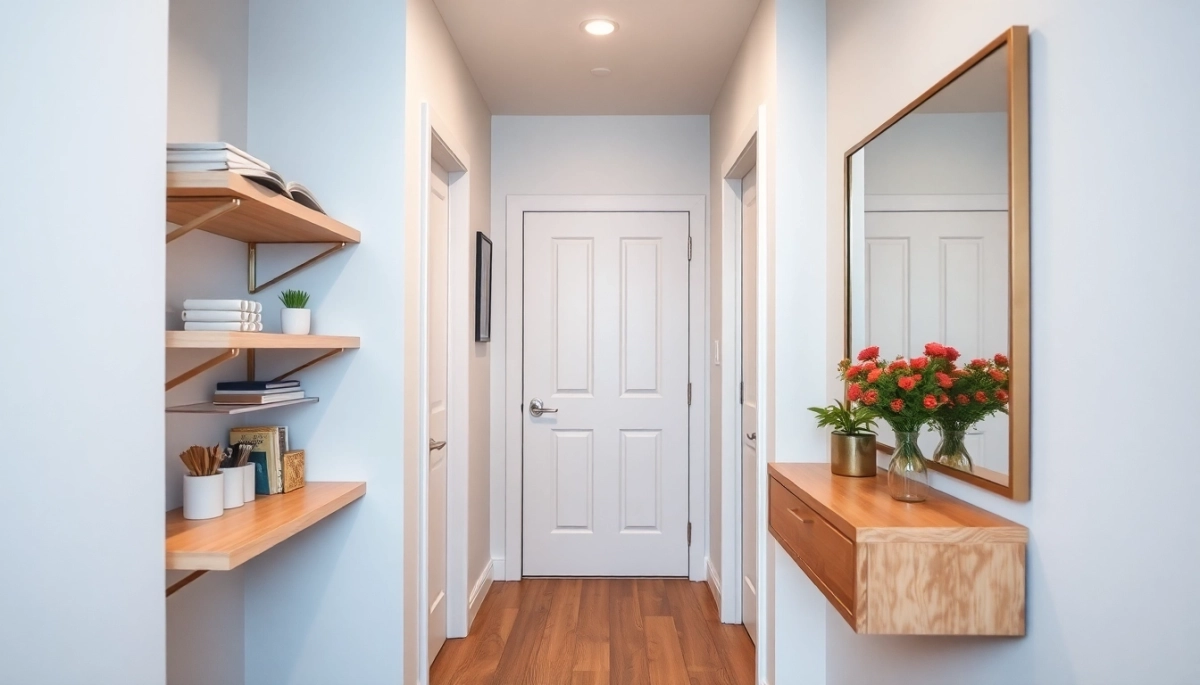 jak wyremontować mały przedpokój