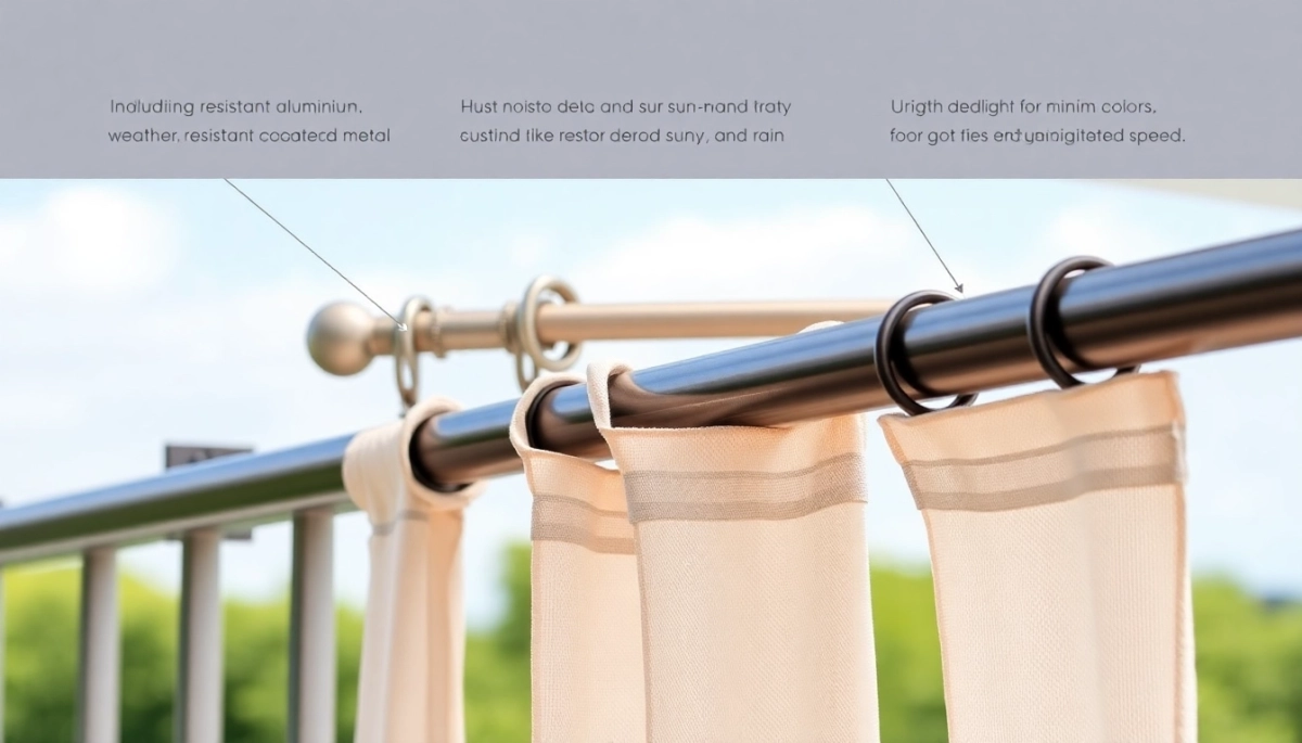 Jaki karnisz na taras