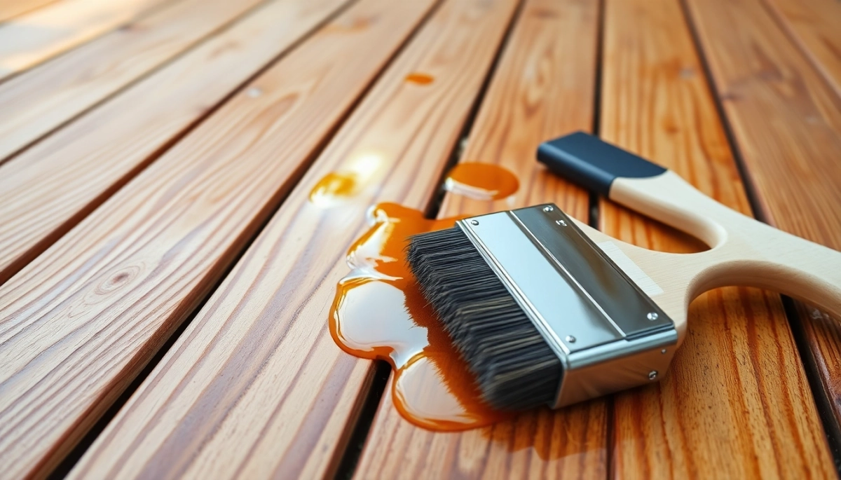 Jaki olej do tarasu z modrzewia