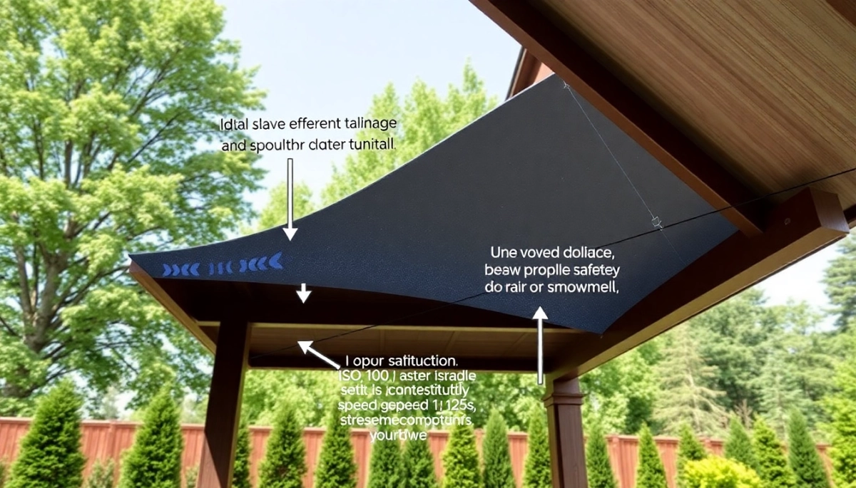 Jaki spadek na tarasie zadaszonym