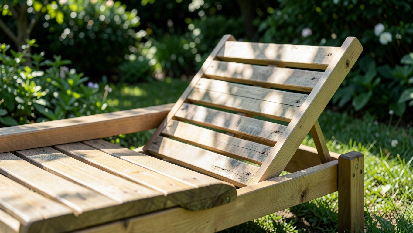 leżak ogrodowy drewniany jak zrobić
