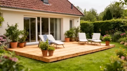 Czy można dobudować taras bez pozwolenia