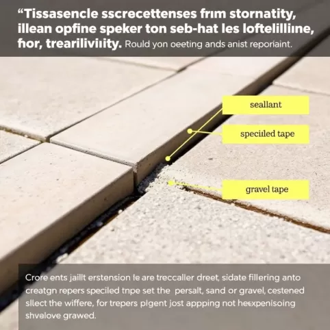 Czym wypełnić dylatacje na tarasie