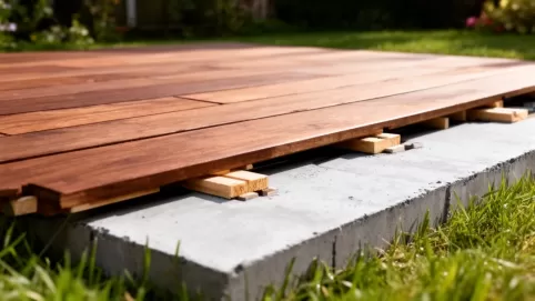Deska tarasowa montaż na betonie