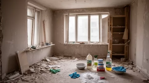Domowe sposoby na sprzątanie po remoncie