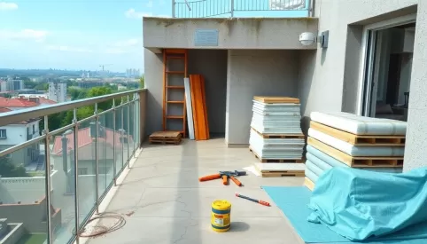 jak wyremontować balkon