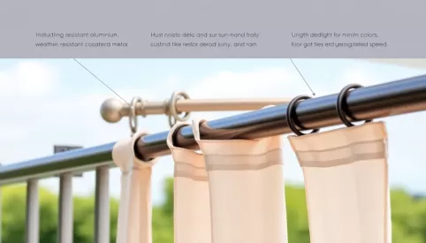 Jaki karnisz na taras