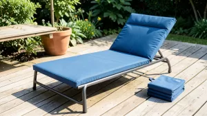 leżak ogrodowy składany