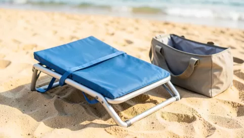 leżak składany decathlon