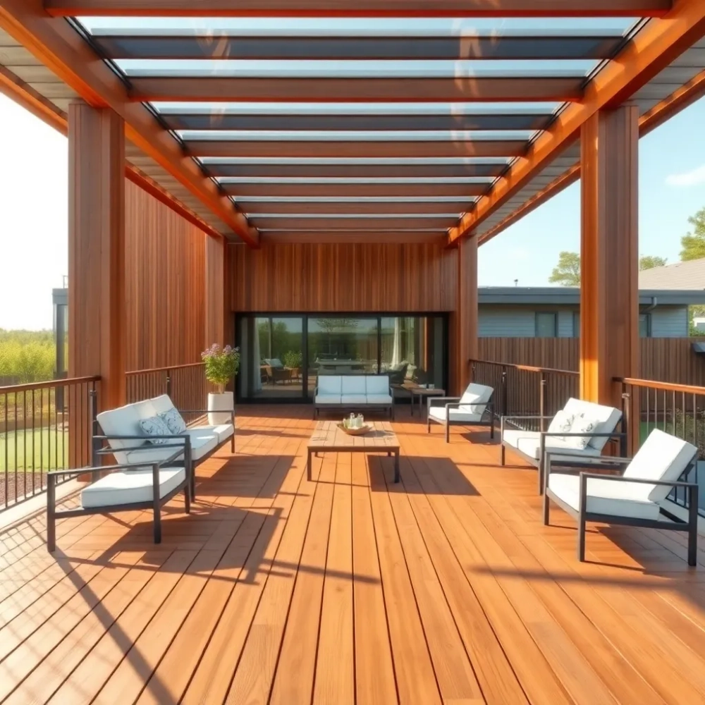 Taras drewniany z zadaszeniem cena